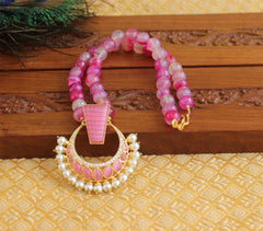 Handmade Beads Pendant Necklace T2704