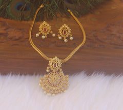 Matte Finish Necklace Set T2233