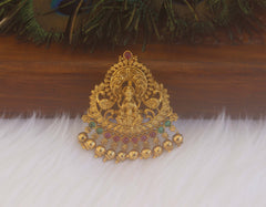 Matte Finish Temple Peacock Pendant T2386