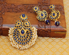 Gold Plated Stone Pendant Set T2811