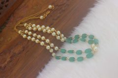 Stylish Pearl Beads Necklace T2211