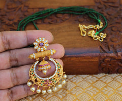 Matte Finish Handmade Beads Necklace T2284