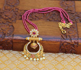 Matte Finish Handmade Beads Necklace T2285