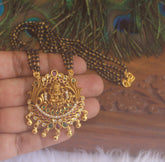 Multi Color Temple Black Beads Necklace T2221