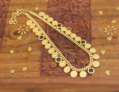 Kerala Style Palakka Coin Necklace T2111