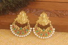 Temple style Big earrings Tanvi1131