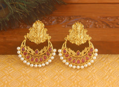 Temple style Big earrings Tanvi1130