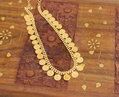 Kerala Style Palakka Coin Necklace T2111