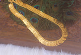 Kerala Traditional Gold Plated Head Coin Necklace T2304