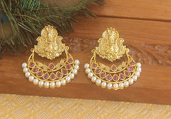 Temple style Big earrings Tanvi1129