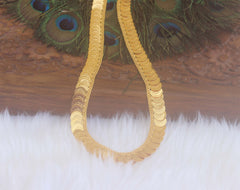 Kerala Traditional Gold Plated Head Coin Necklace T2304