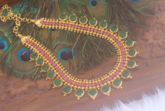 Kerala Traditional Premium Palakka Necklace T2305