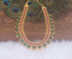 Kerala Traditional Premium Palakka Necklace T2305