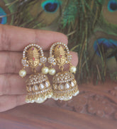 Premium Matte Finish Kerala Style Jumka Earrings T2238