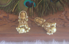 Premium Matte Finish Kerala Style Jumka Earrings T2238