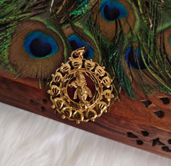 Kerala Temple Krishna Palakka Pendant T3163