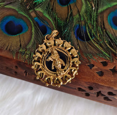 Kerala Temple Krishna Palakka Pendant T3164