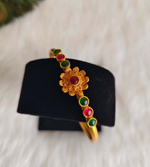 Matte Finish Multi Color Stone Kada T3122