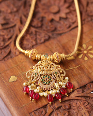 Gold plated Temple necklace Tanvi1173