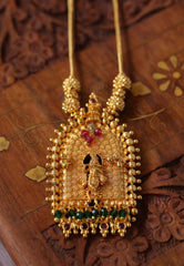 Gold plated Temple necklace Tanvi1175