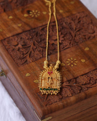 Gold plated Temple necklace Tanvi1175