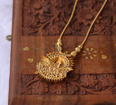 Gold plated Kathakali necklace Tanvi1181