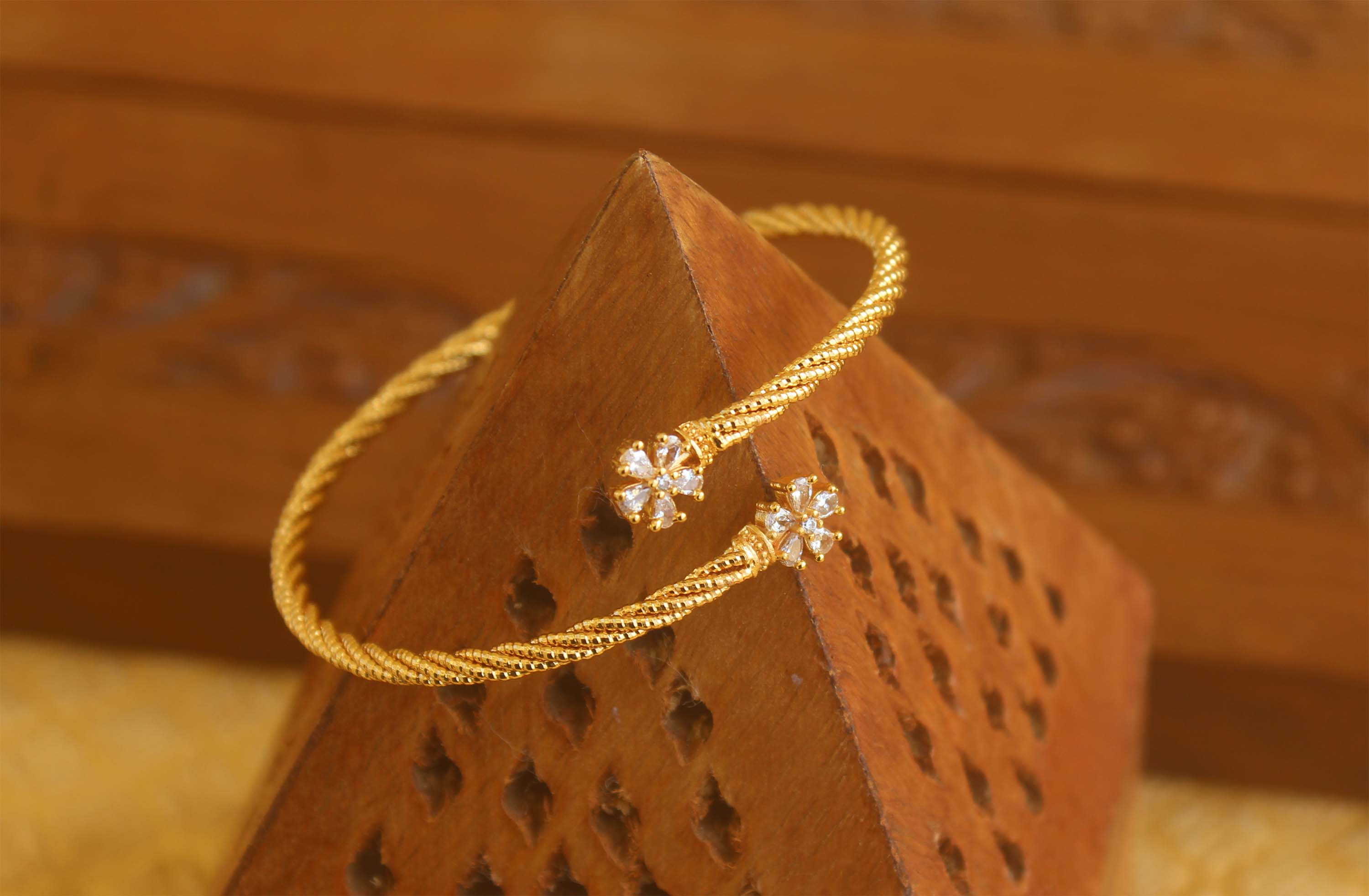 Gold plated kada Tanvi56