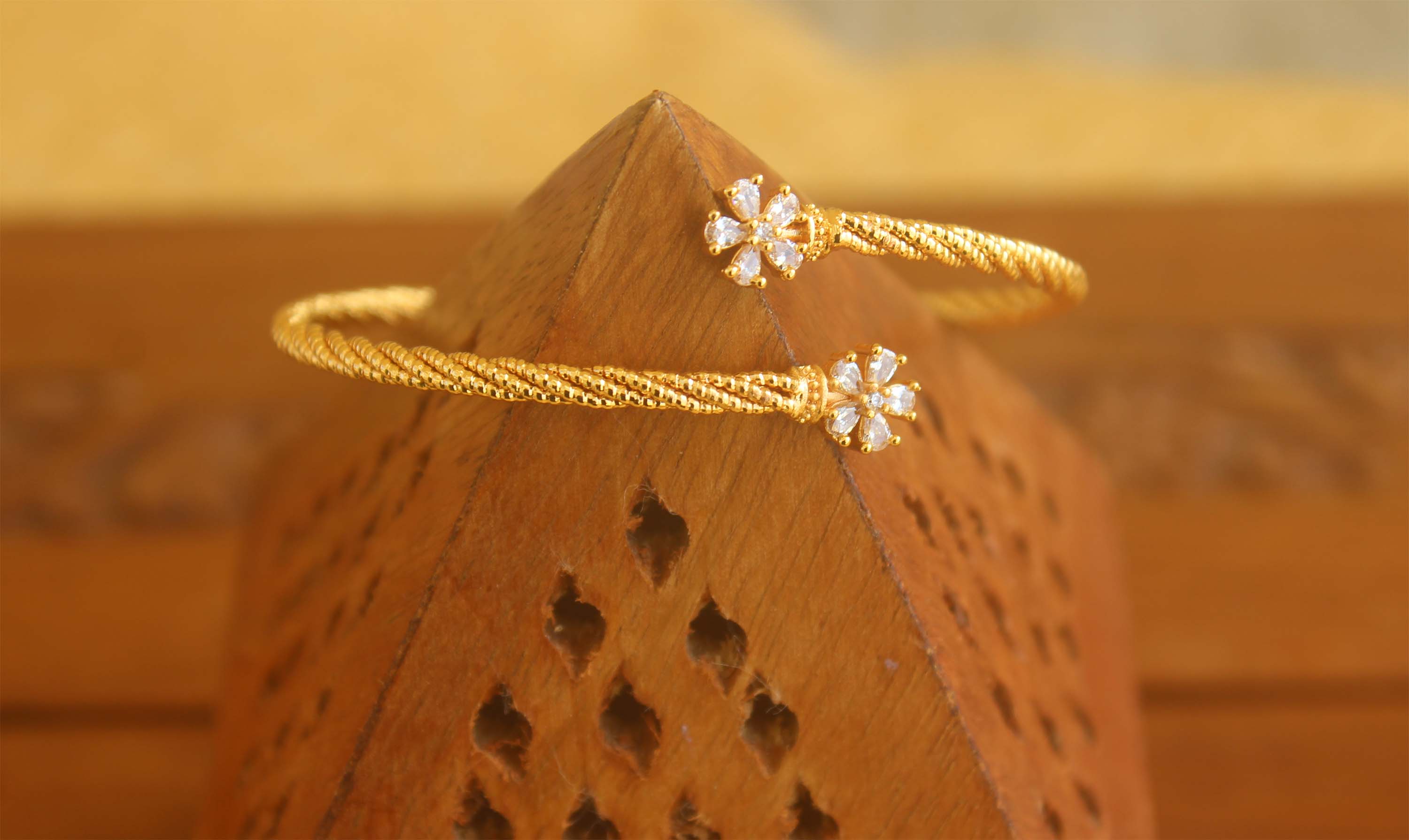 Gold plated kada Tanvi56