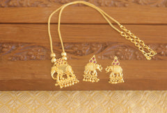 Designer Elephant necklace set  Tanvi105