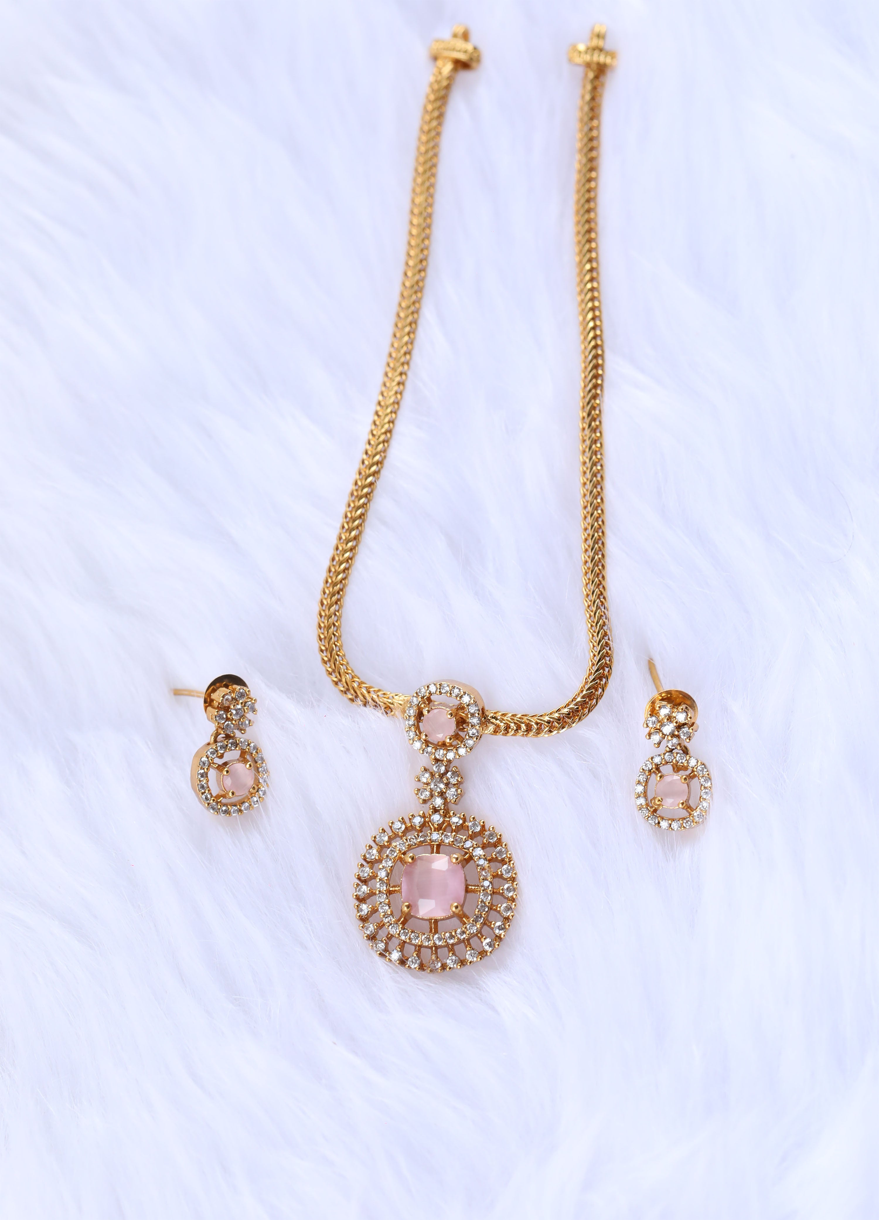 Designer matte finish necklace Tanvi1135