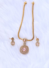 Designer matte finish necklace Tanvi1135