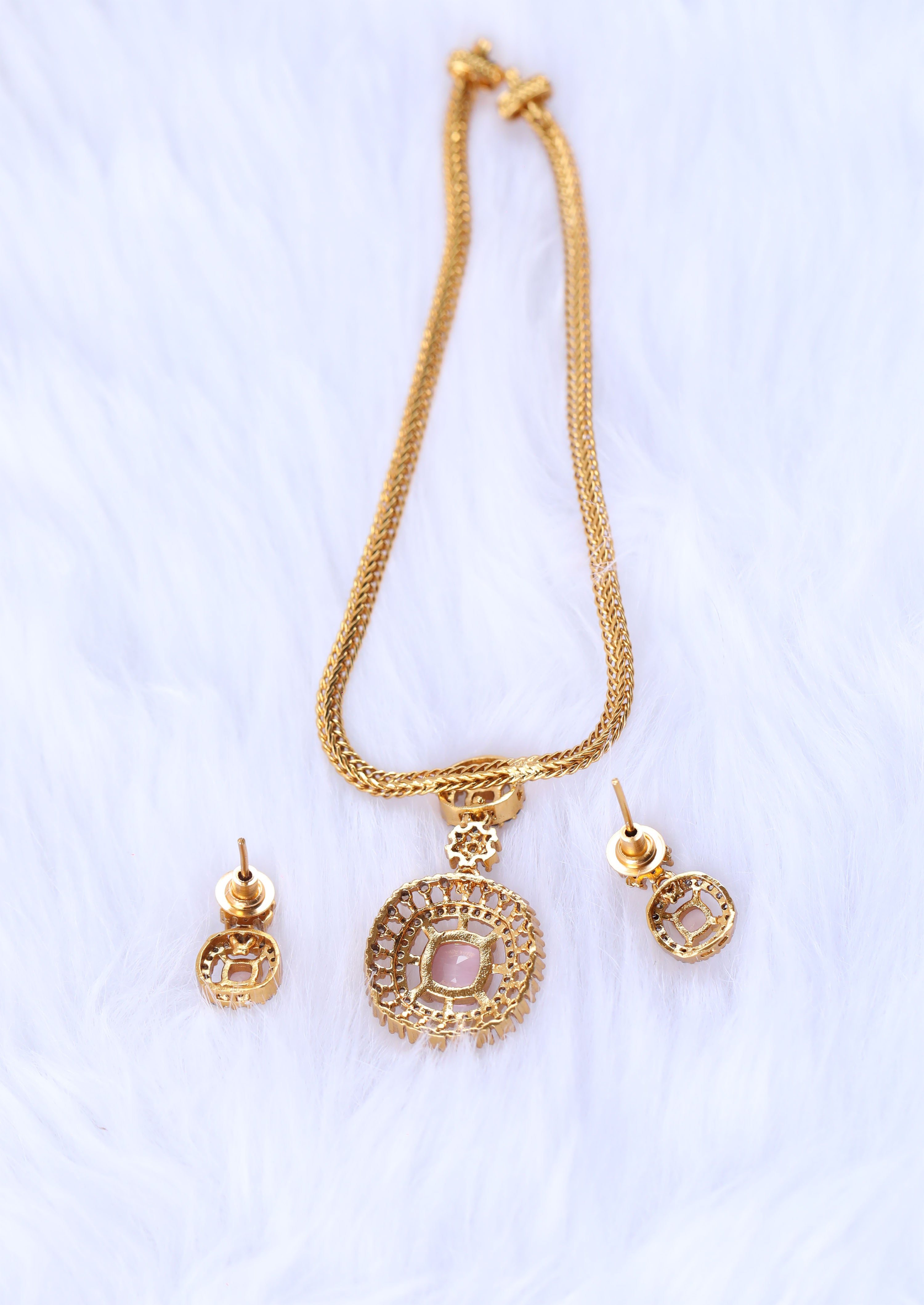 Designer matte finish necklace Tanvi1135