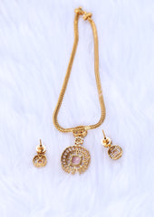 Designer matte finish necklace Tanvi1135