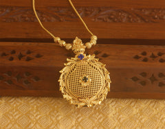 Designer Gold plated Necklace Tanvi52