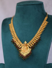 Micro gold plated temple necklace Tanvi1120