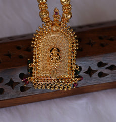 Gold plated temple necklace Tanvi1122