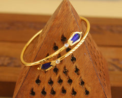Gold Plated Kerala Style Palakka Kada T2408