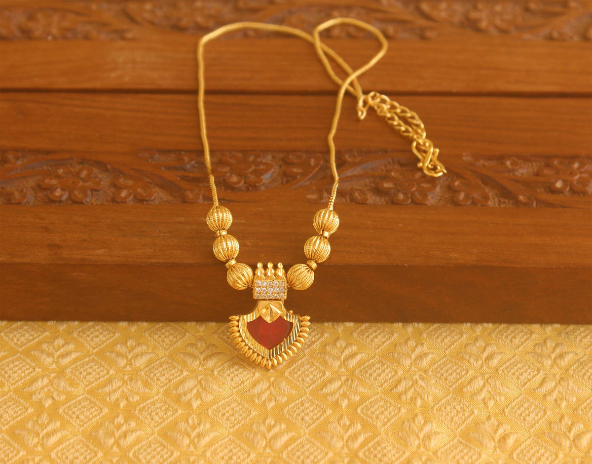 Designer Palakka necklace Tanvi73