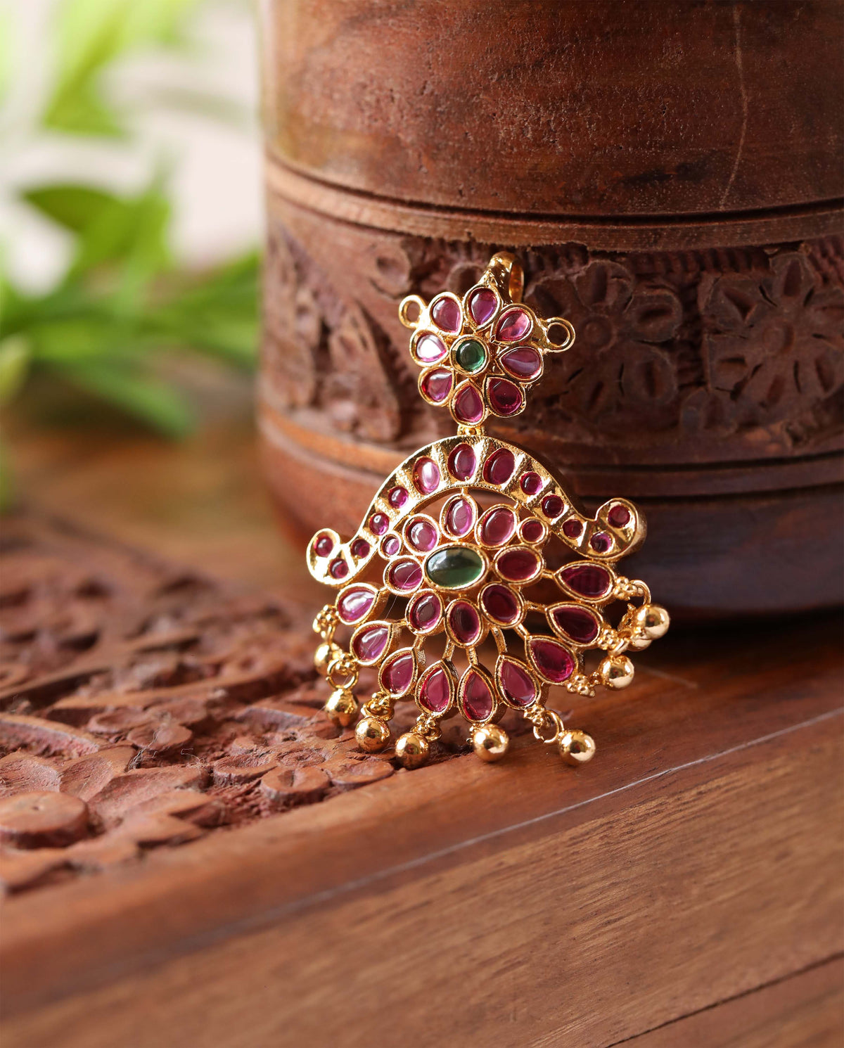 Micro gold plated pendant Tanvi118