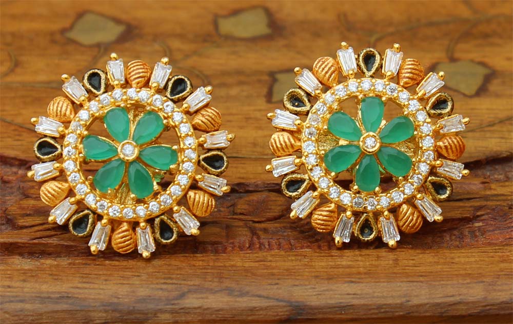 Matte Finish Studs Earrings T2434