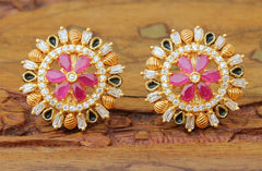 Matte Finish Studs Earrings T2437