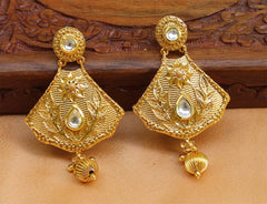 Gold Plated Designer Earrings T2549
