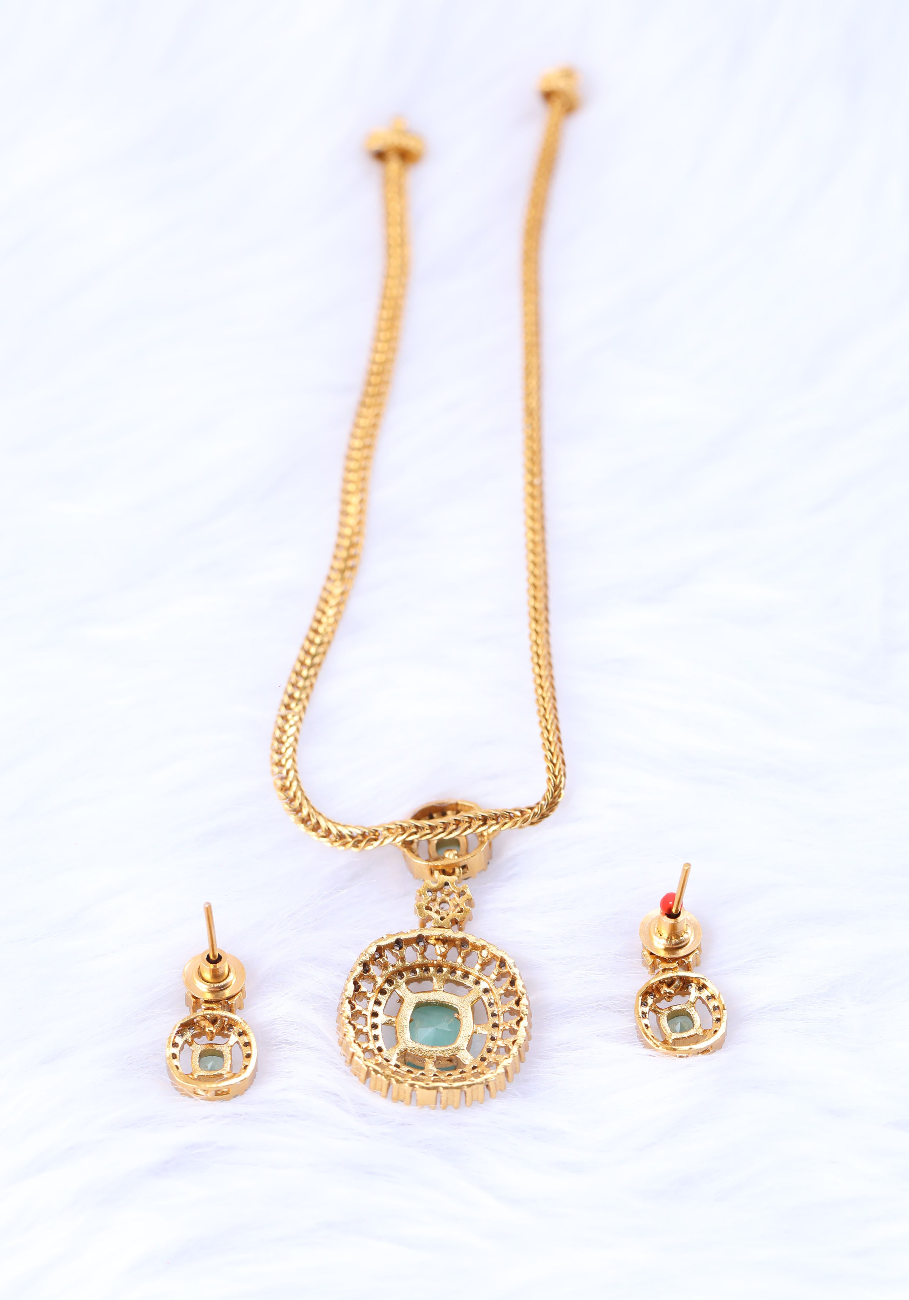 Designer matte finish necklace Tanvi1133