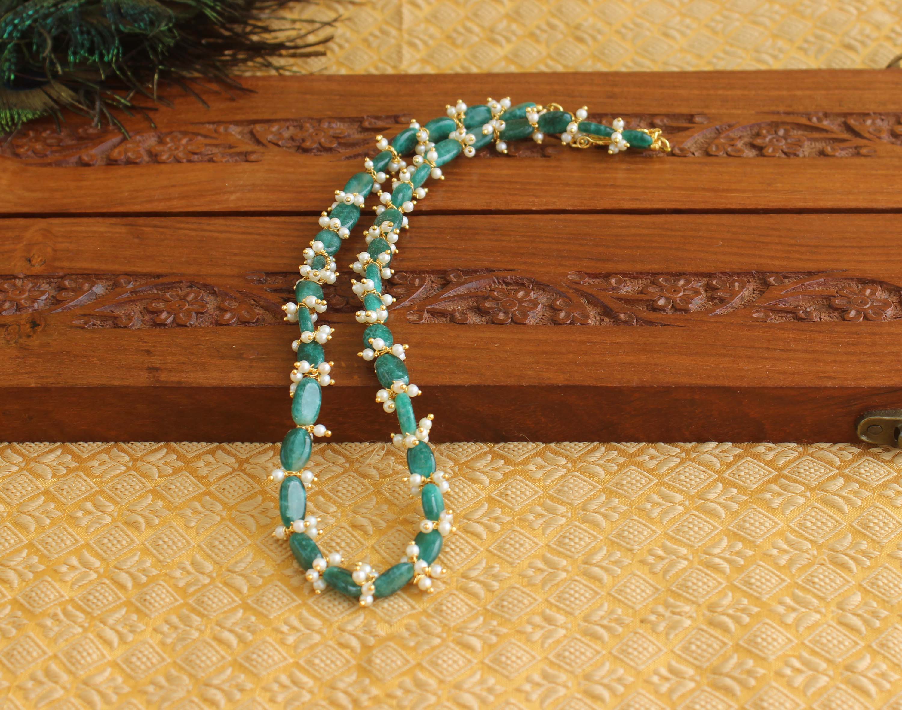 Pearl Beads Handmade Necklace T2702