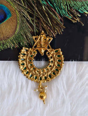 Temple Ganesh Gold Plated Pendant T2865
