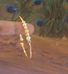 Designer Gold Plated Kada T2156