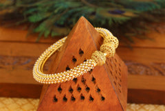 Gold Plated Pearl Bangle T3028