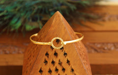 Gold Plated Stylish Kada T2976