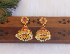 Geru polish  kempu earrings T2077
