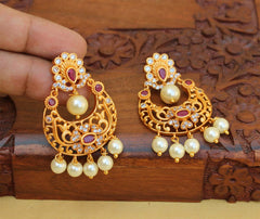 Matte Finish Stylish Earrings T2767